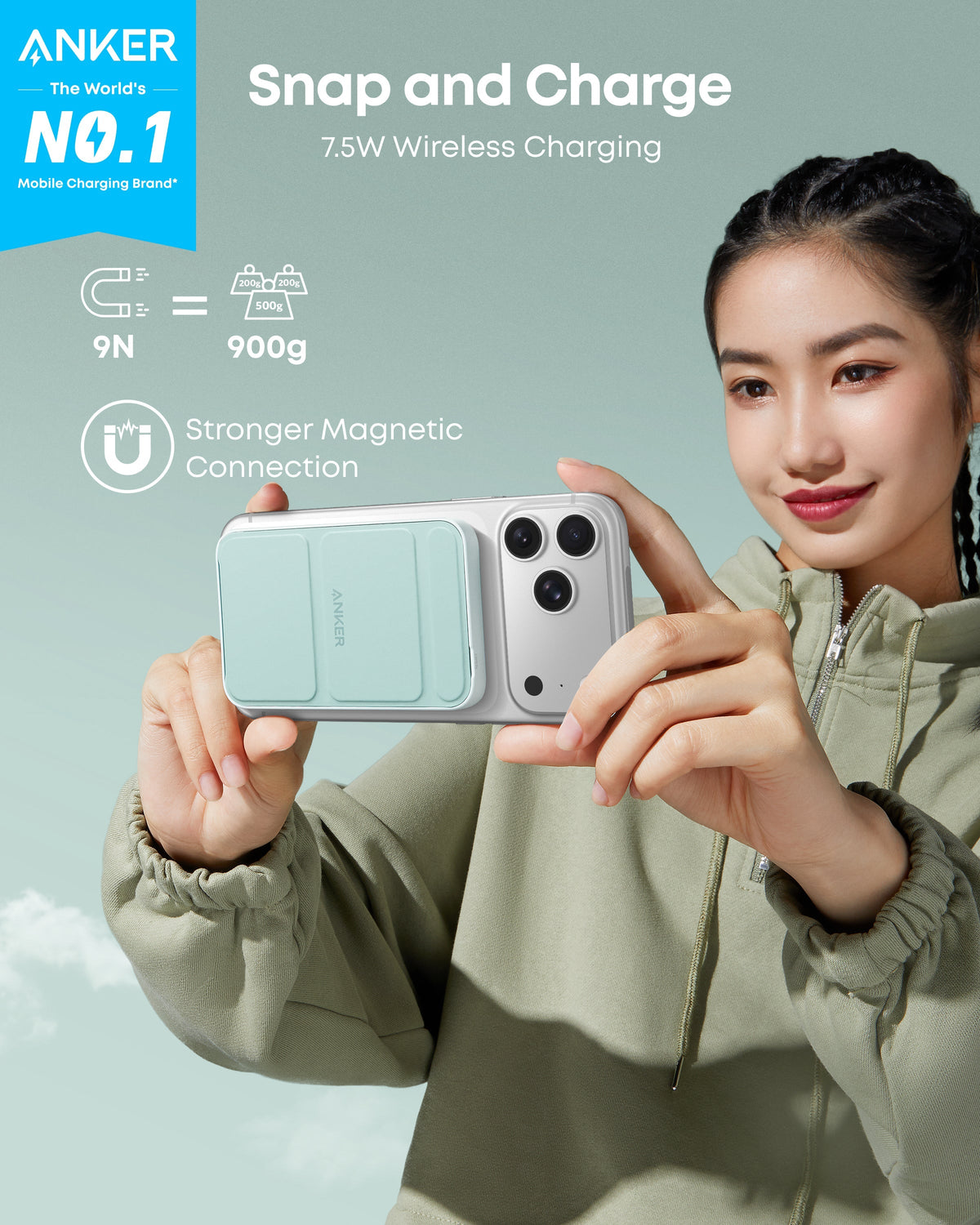 Anker 622 Magnetic Battery (MagGo)
